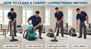 how to clean a carpet livpristwash