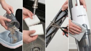 how to clean a vacuum cleaner livpristwash