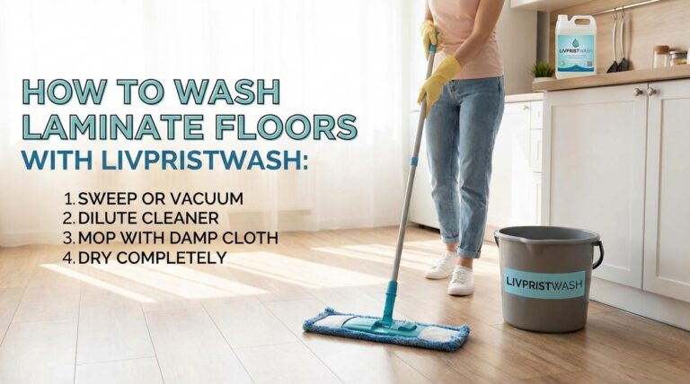 how to wash laminate floors livpristwash