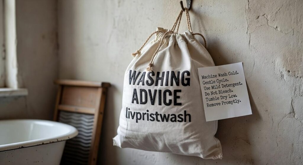 washing advice livpristwash