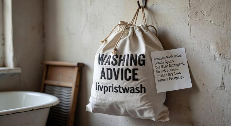 washing advice livpristwash