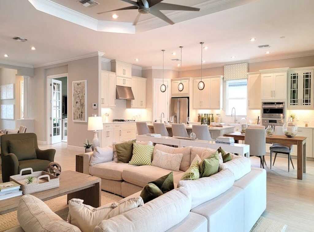 open concept layouts
